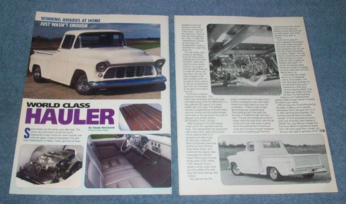 1955 chevy 3100 restomod - 3100,