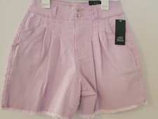 ALine Jean Shorts Super High