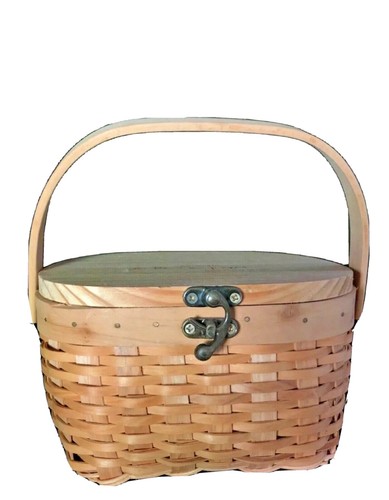 Bamboo basket longaberger - basket,