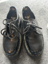 Doc Martins Black Platform Shoes Uk4 EU37 Women's