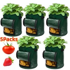 5Pack Gallon Potato Grow  Bags