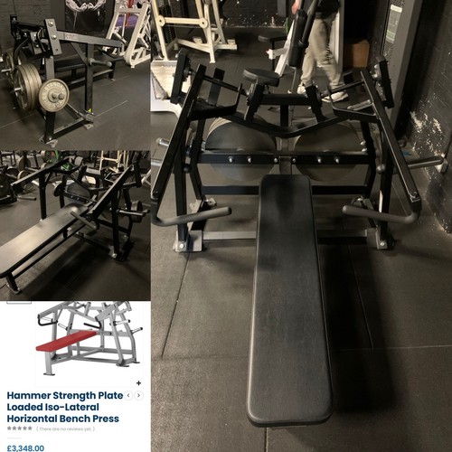 Chest press flat hammer - chest,