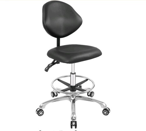 Saddle stool rolling chair - saddle,