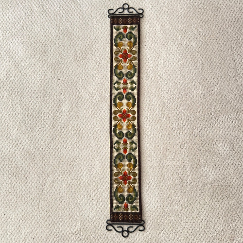 Vintage bell pull embroidered - vintage,
