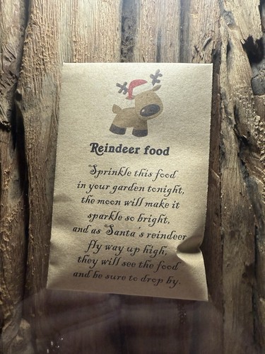 Christmas magic reindeer food - christmas,