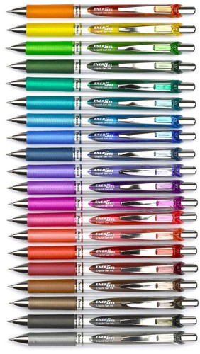 Pentel energel retractable - xm,