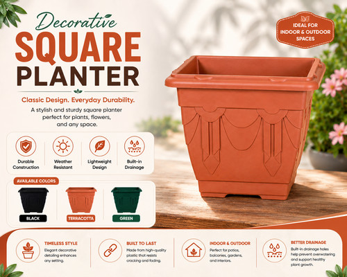 Venetian style square plastic - style,