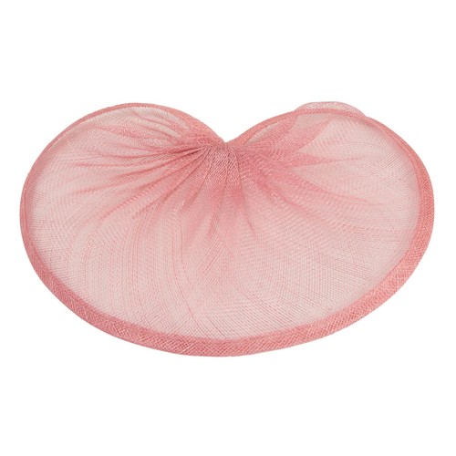 Sinamay gathered fascinator - sinamay,