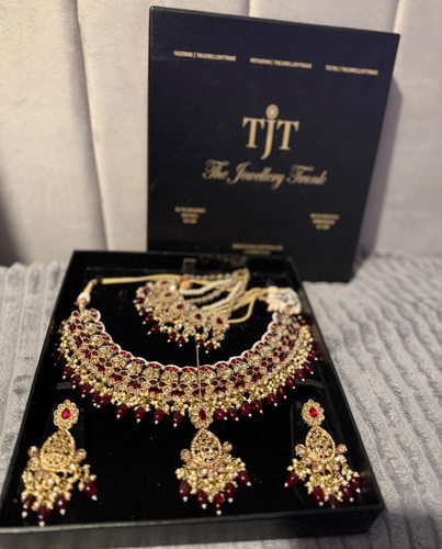 Asian bridal jewellery set - asian,
