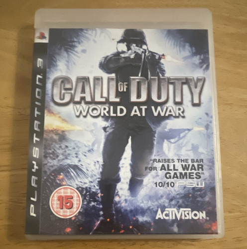 Call duty world war - war, ps3