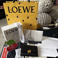 LOEWE PEBBLE SMALL VERTICAL WALLET RRP £550