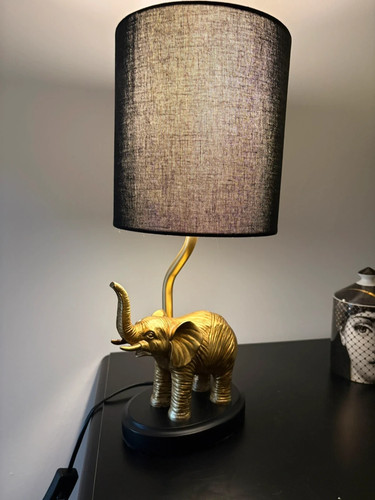 Stunning gold elephant - elephant, table