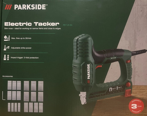 Parkside electric tacker - parkside,