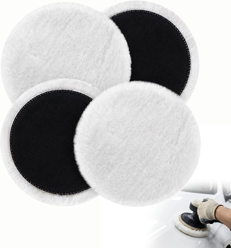 4pcs wool polishing pads - wool, 125