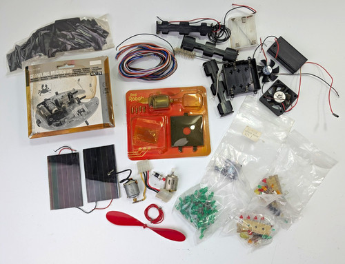 Mixed electronics components - electronics,