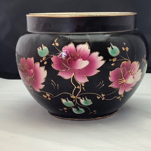 Antique floral planter - planter, c.1930