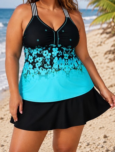 Tankini swim skirt - skirt, set