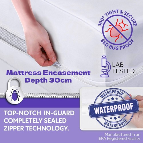 Zipped waterproof mattress - waterproof,
