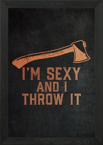Axe throwing hatchet - hatchet, framed
