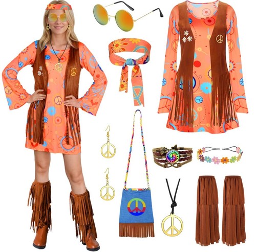 Coybto 12pcs 70s fancy - coybto, dress