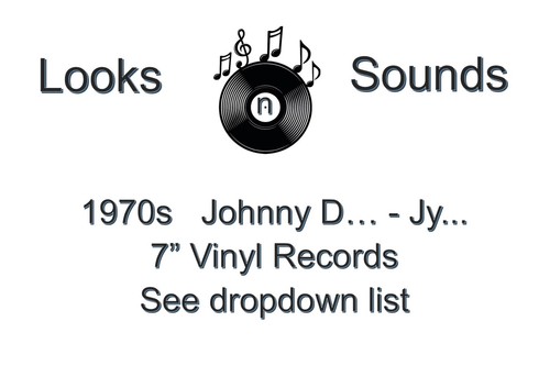 1970s vinyls various - 7",