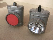 VINTAGE EVEREADY BIKE LIGHTS