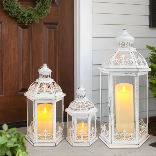 Set decorative lanterns - x3,