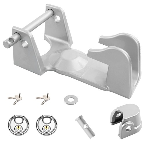 Gooseneck trailer hitch lock - hitch,