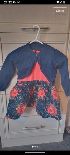 Girls dress and - dress, jacket