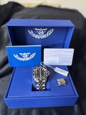 SQUALE 1545 GMT Black 30 ATM