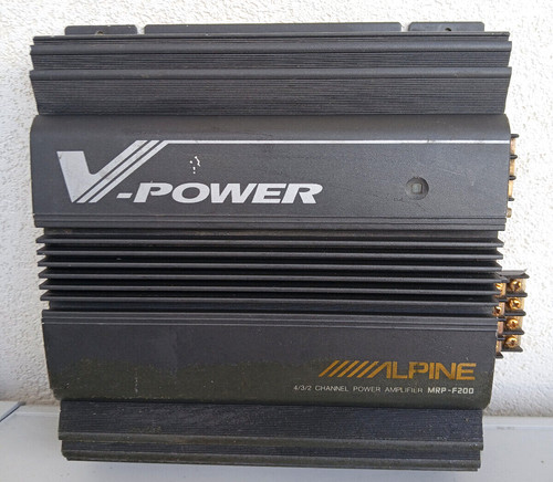 Alpine power mrp f200 3 - v-power, mrp-f200