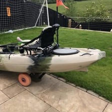 Jackson Big Tuna Fishing double sit on top kayak used