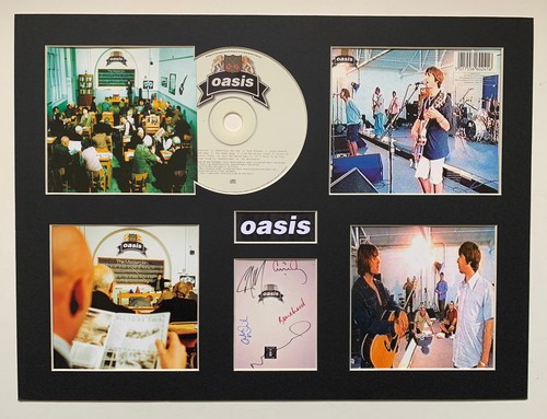 Oasis signed autographed - oasis,