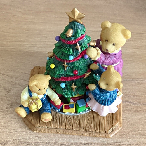 Avon teddies christmas bear - teddies,