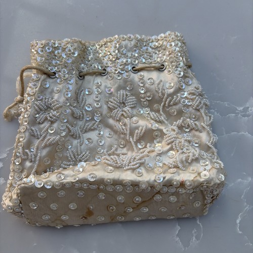 Vintage beaded purse - vintage,