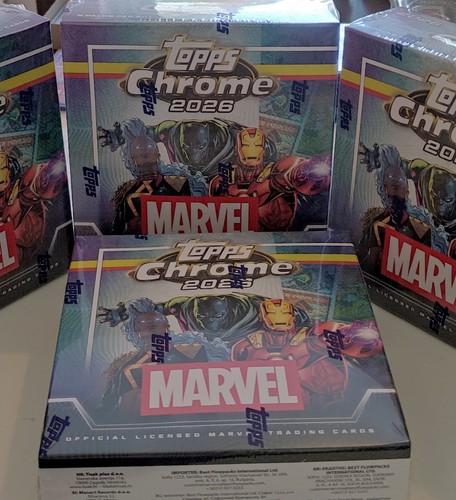 Topps chrome marvel 2026 base - chrome,