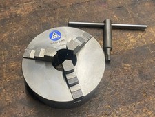 6” TOS 3 Jaw Lathe Chuck Plane Back Great Shape South Bend Atlas Hardinge Lathe