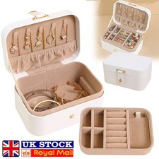 Small Portable Jewellery Box Storage Organizer Women/Girl Exquisite Trave Gift