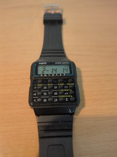Rare sanyo calculator watch - rare,