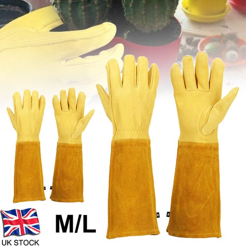 Cowhide leather gloves thorn - cowhide,