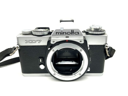 Minolta xd7 35mm slr - minolta, analog