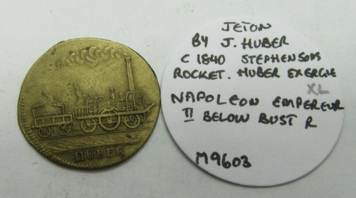 Jeton huber tephensons - jeton, by