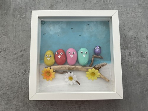 Driftwood art frame - in, a