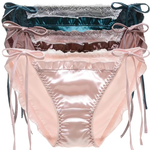 3pcs girls satin panties - girls,