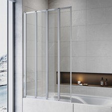 Chrome Frame Bath Shower