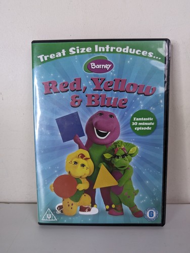 Barney red yellow blue dvd - blue,