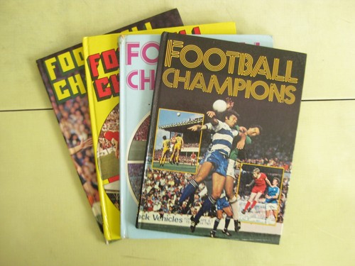 Football champions annuals - champions, (4)