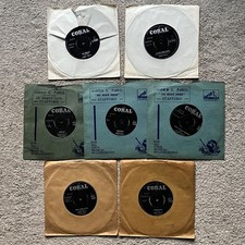 lot 7 x orig 7” BUDDY HOLLY