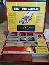Trix Twin railway , bassett lowke , two locos , 14v pre war ?, superb condition