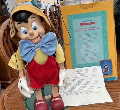 Rare disney pinocchio singing - rare,
